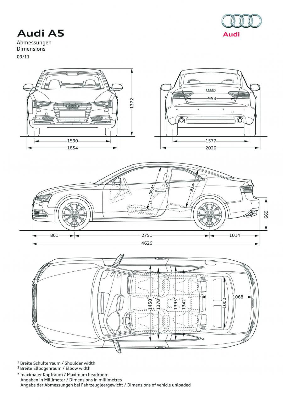 Схема Audi A5 Coupe 3.0 TDI Quattro 2011 года  (WW) (фото 29 из 40)